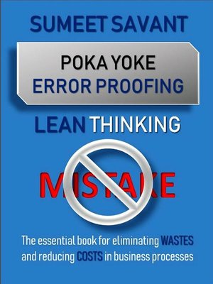 cover image of Poka Yoke Error Proofing